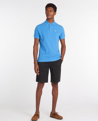 Barbour Tartan Pique Polo | Blue