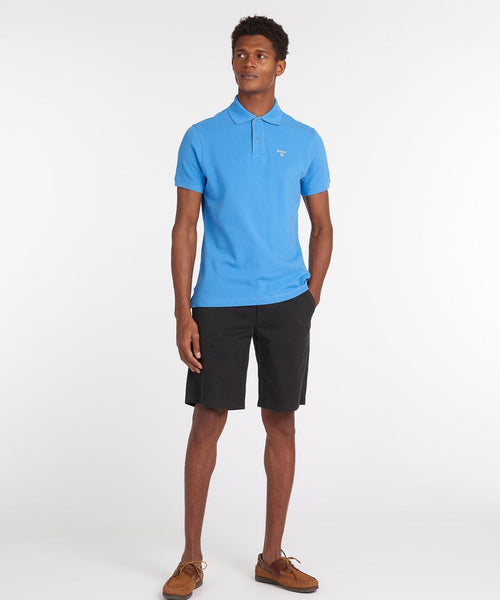 Barbour Tartan Pique Polo | Blue