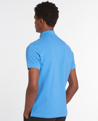 Barbour Tartan Pique Polo | Blue