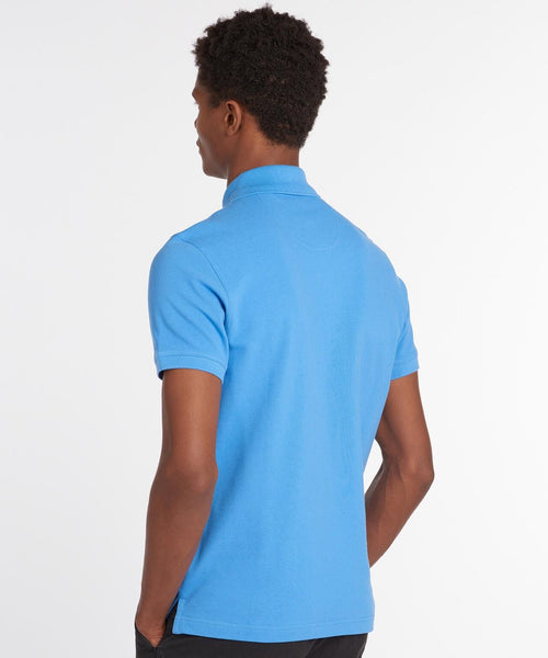Barbour Tartan Pique Polo | Blue