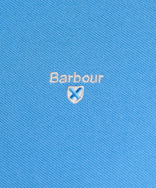 Barbour Tartan Pique Polo | Blue