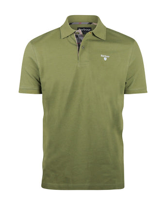 Barbour Tartan Pique Polo | Green