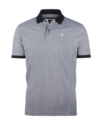 Barbour Polo Essential Sports Mix | Navy Blauw