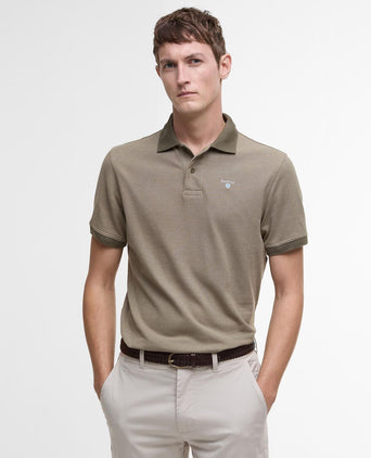 Barbour Polo Essential Sports Mix | Groen