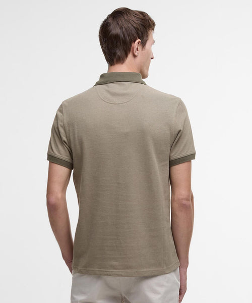 Barbour Polo Essential Sports Mix | Green