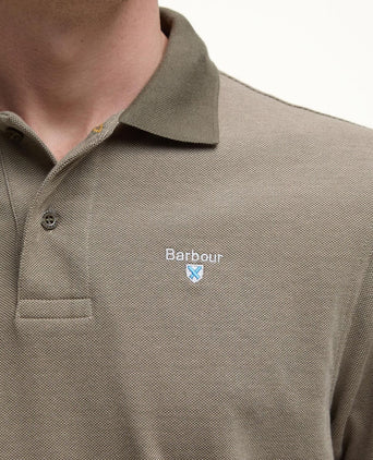 Barbour Polo Essential Sports Mix | Groen