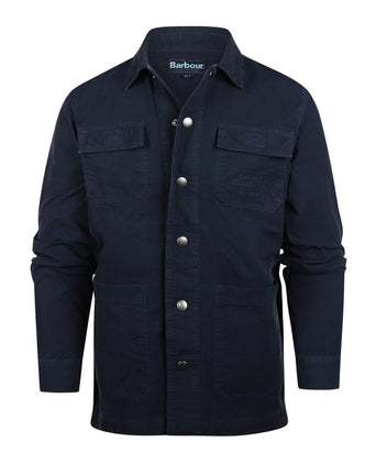 Barbour Grindle Cargo Overshirt | Navy Blue