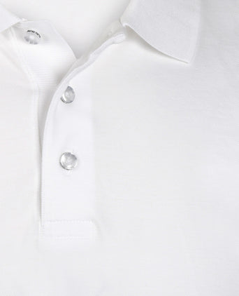 Reed Polo Long Sleeve | White