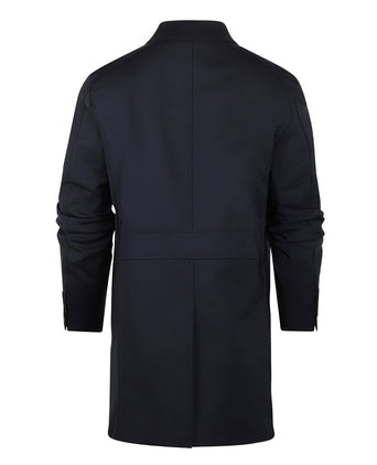 Half long coat Max | Navy Blue