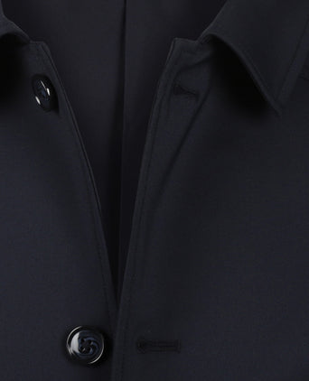 Half lange jas Max | Navy Blauw