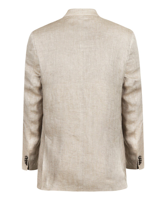 Leinenanzugjacke | Braun