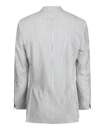 Colbert Seersucker | Blauw