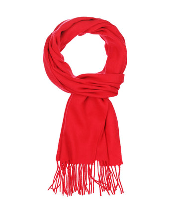 Sjaal 100% Cashmere | Rood