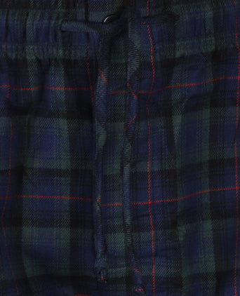 Flannel Lounge Pants | Blauw