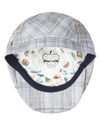 Klassieke Cap Linnen | Blauw