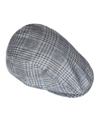 Klassieke Cap Zijde/Wol | Blauw