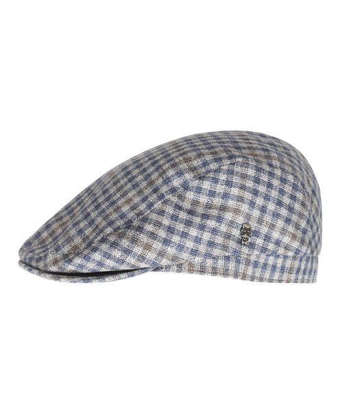 Klassieke Cap Zijde/Wol | Blauw