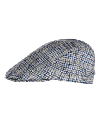 Klassieke Cap 53% Zijde 47% Wol | Blauw