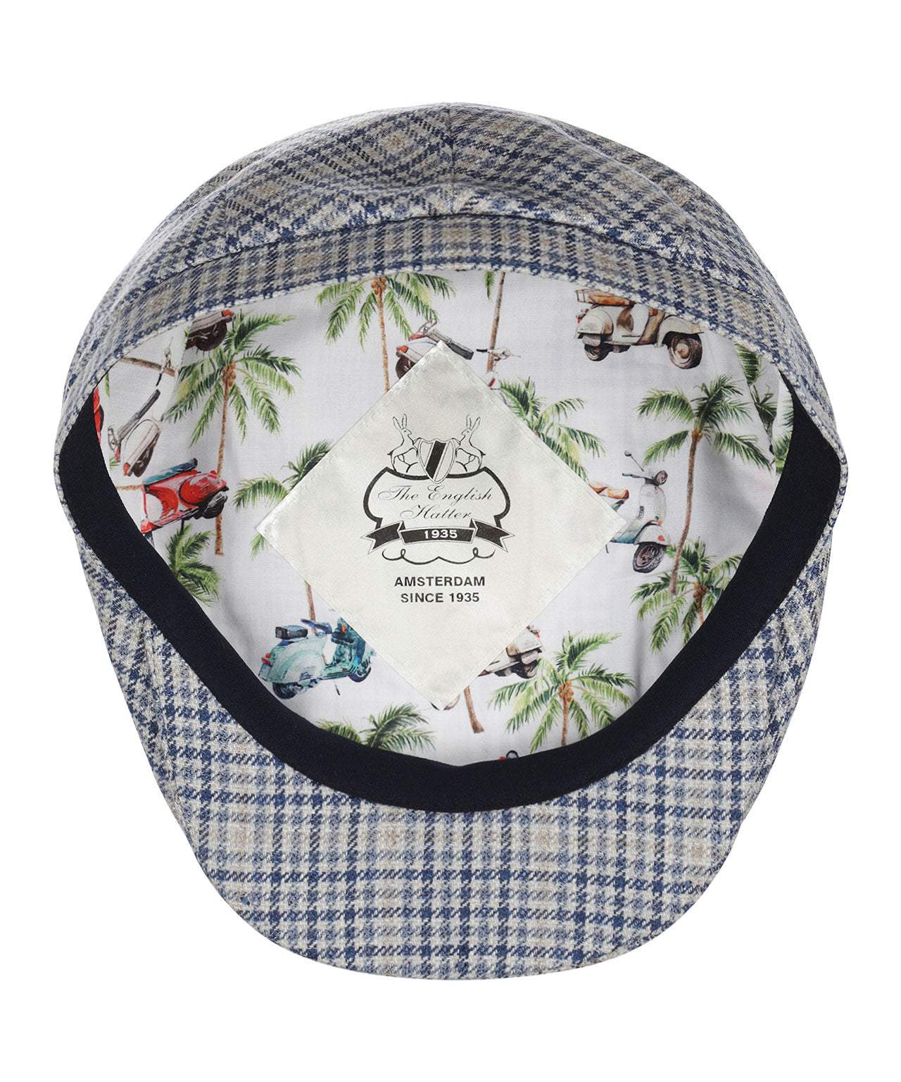 Classic Cap 53% Silk 47% Wool | Blue
