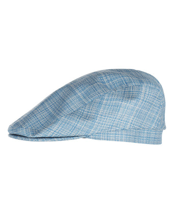 Klassieke Cap 53% Zijde 47% Wol | Blauw