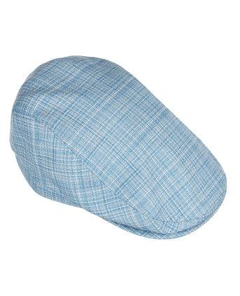 Klassieke Cap 53% Zijde 47% Wol | Blauw