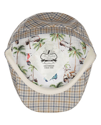 Klassieke Cap 53% Zijde 47% Wol | Bruin