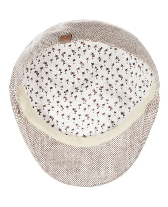 Klassieke Cap 100% Linnen | Bruin