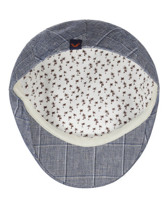 Cap Klassiek Linnen/Katoen | Blauw