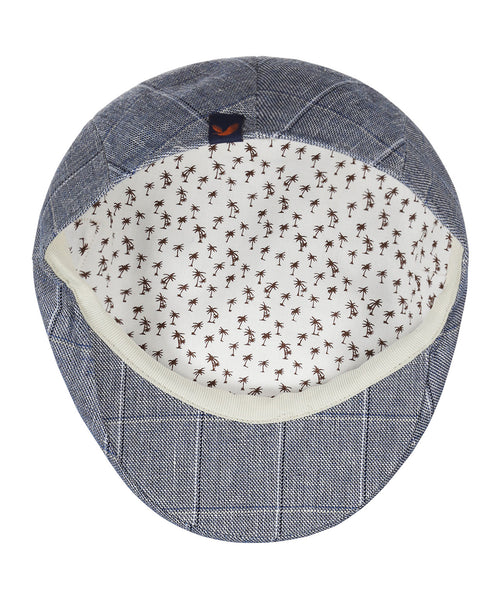 Cap Klassiek Linnen/Katoen | Blauw