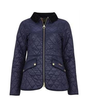 Barbour Haydock Quilt Women | Navy Blue