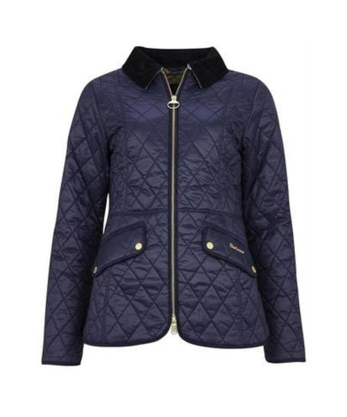 Barbour Haydock Quilt Women | Navy Blue