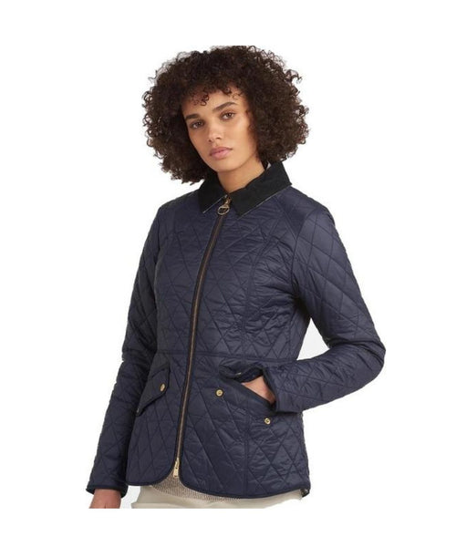 Barbour Haydock Quilt Women | Navy Blue