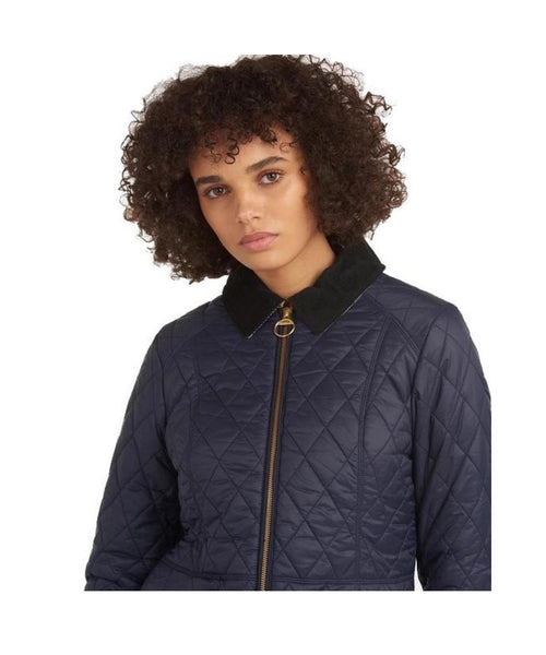 Barbour Haydock Quilt Women | Navy Blue