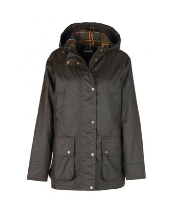 Barbour Arley Wax Jacket Dames | Olive