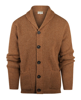 William Lockie Vest Jamie Sjaalkraag | Camel