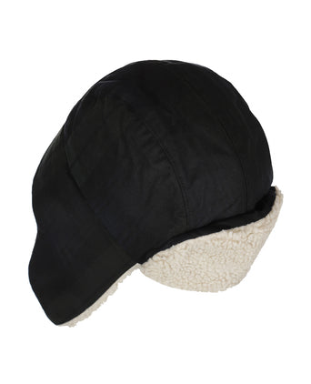 Wax Tartan Trapper Hat | Blackwatch