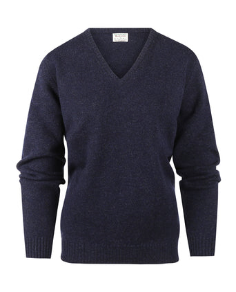 William Lockie Lucinda V-Hals | Oxford Blue