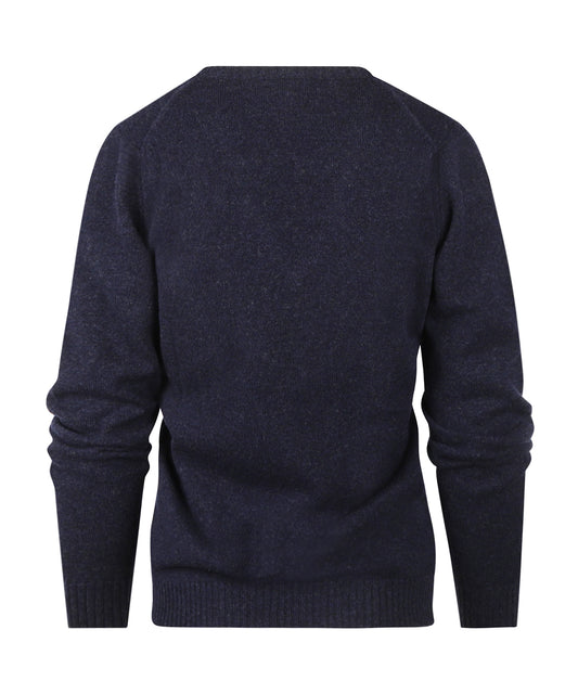 William Lockie Lucinda V-Neck | Oxford Blue
