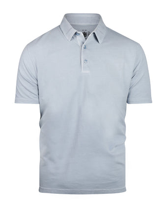 Casual Jersey Polo Short Sleeve | Blue