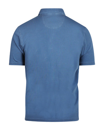 Casual Jersey Polo Short Sleeve | Blue