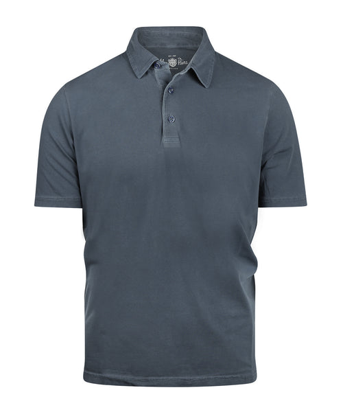 Casual Jersey Polo Short Sleeve | Navy Blue