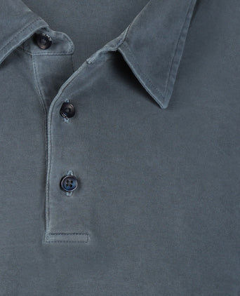 Casual Jersey Polo Short Sleeve | Navy Blue