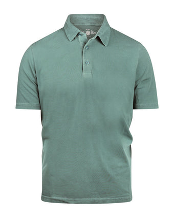 Casual Jersey Polo Short Sleeve | Green