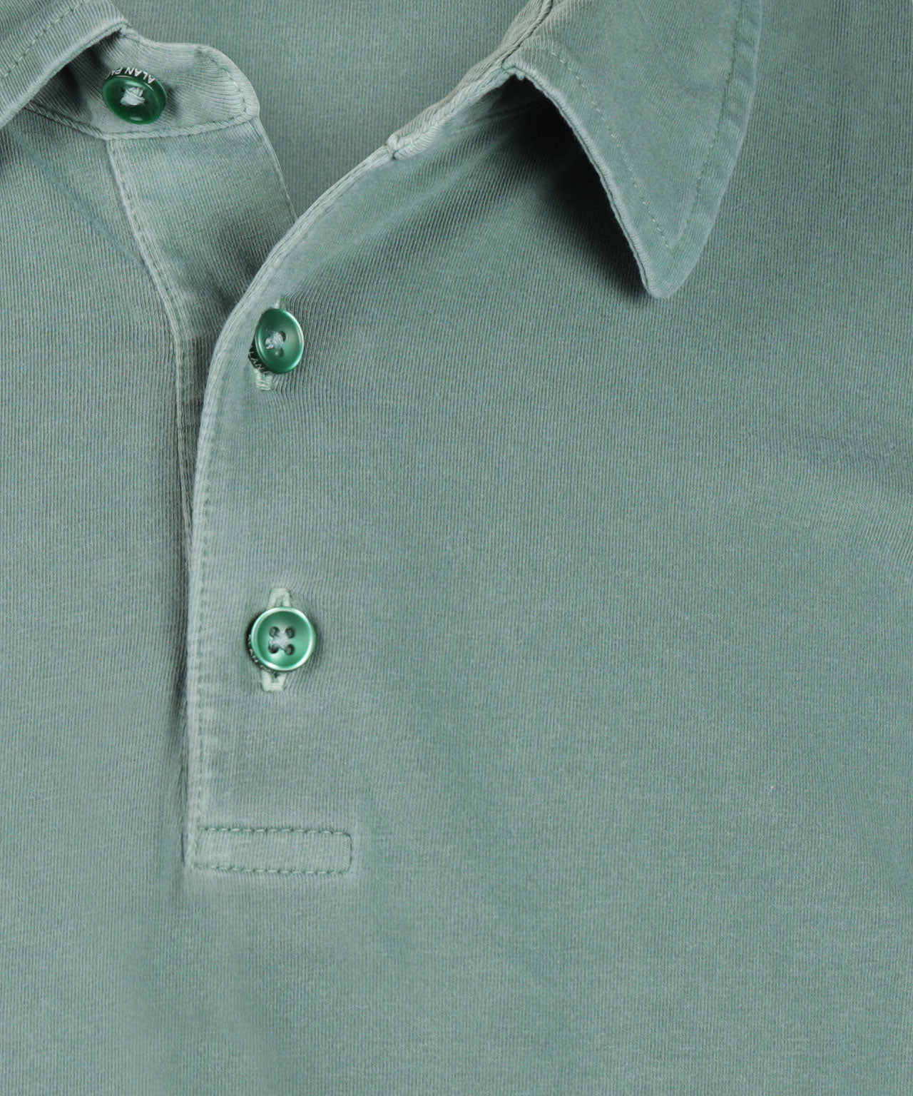 Lässiges Jersey-Polohemd, Kurzarm | Grün