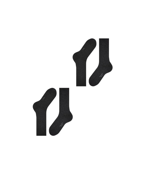 Falke 2 Pack Happy | Grey