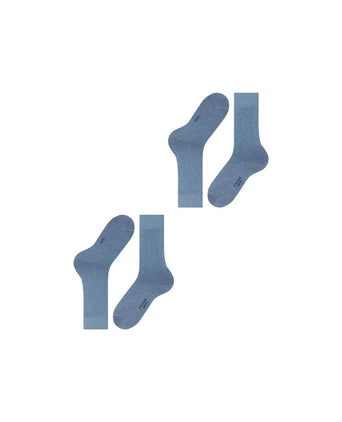 Falke 2 Pack Happy | Blauw