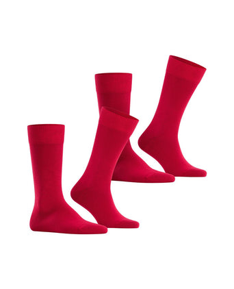 Falke 2 Pack Happy | Red