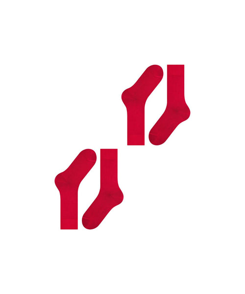 Falke 2 Pack Happy | Red