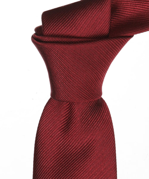 Silk Tie | Bordeaux Red