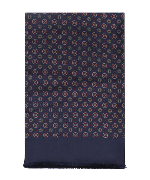 Scarf Silk/Wool | Blue